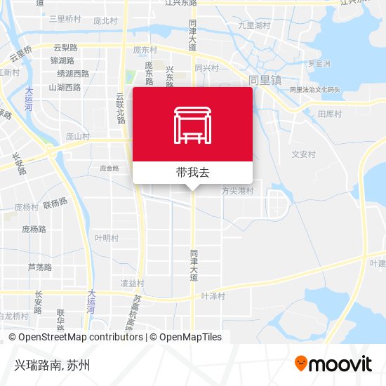 兴瑞路南地图
