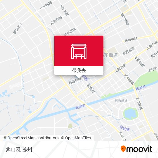 弇山园地图