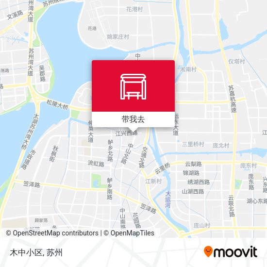 木中小区地图