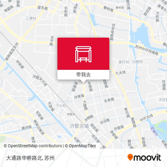 大通路华桥路北地图