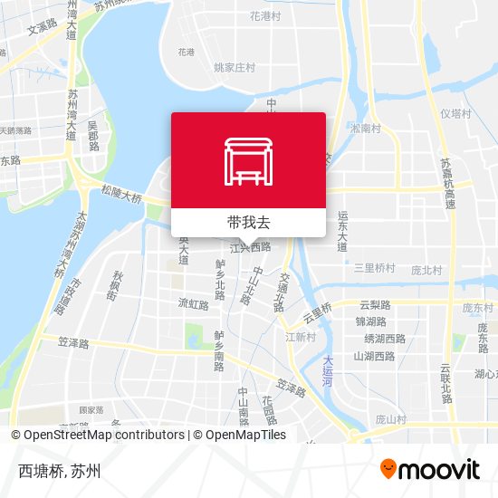 西塘桥地图
