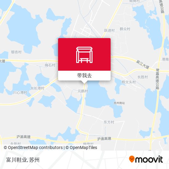 富川鞋业地图