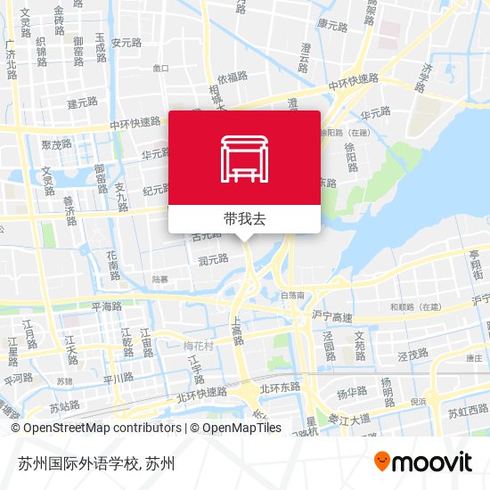 苏州国际外语学校地图