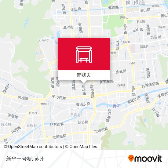 新华一号桥地图
