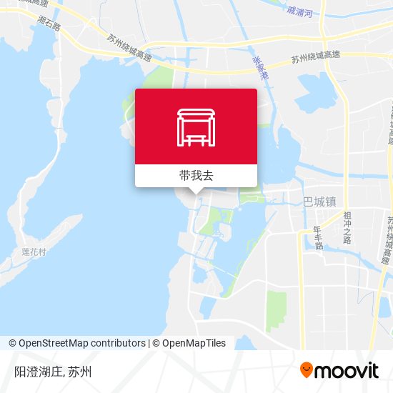 阳澄湖庄地图