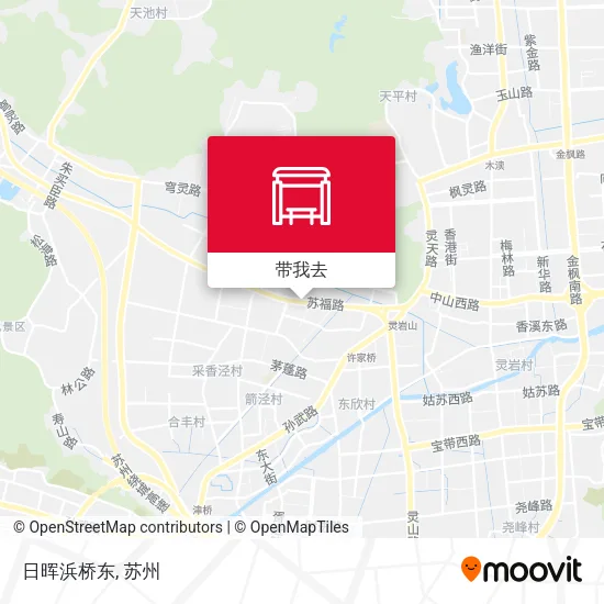 日晖浜桥东地图