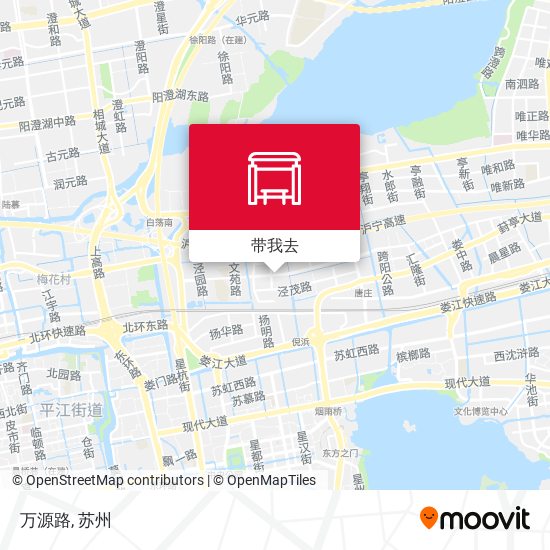 万源路地图