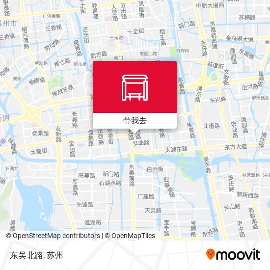 东吴北路地图