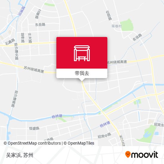 吴家浜地图