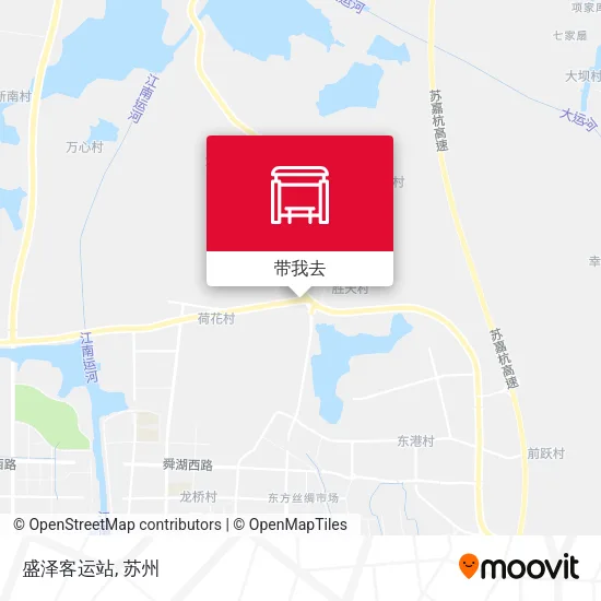 盛泽客运站地图