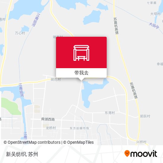 新吴纺织地图