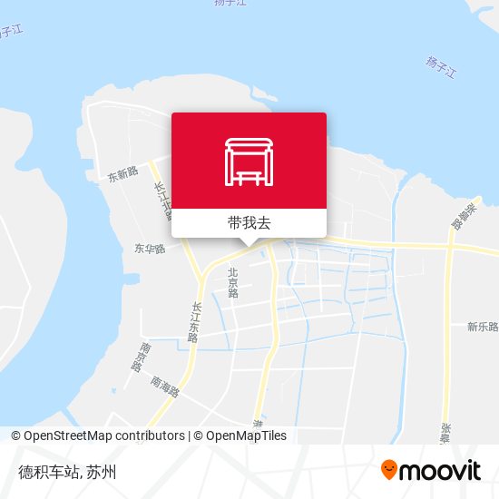 德积车站地图