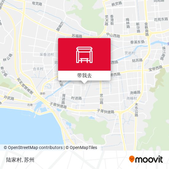 陆家村地图