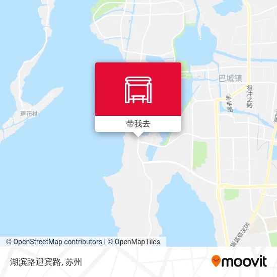 湖滨路迎宾路地图