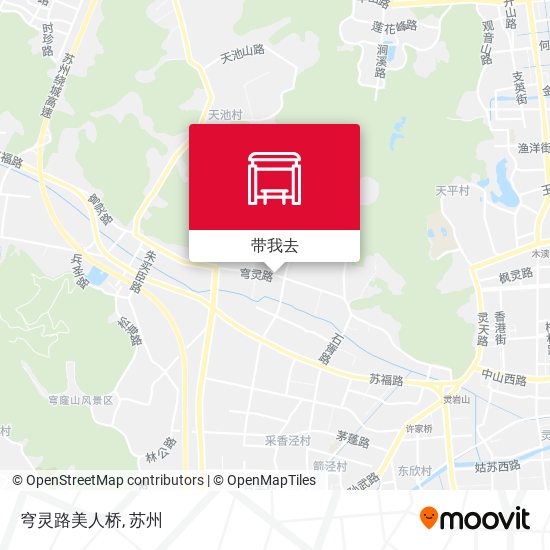 穹灵路美人桥地图