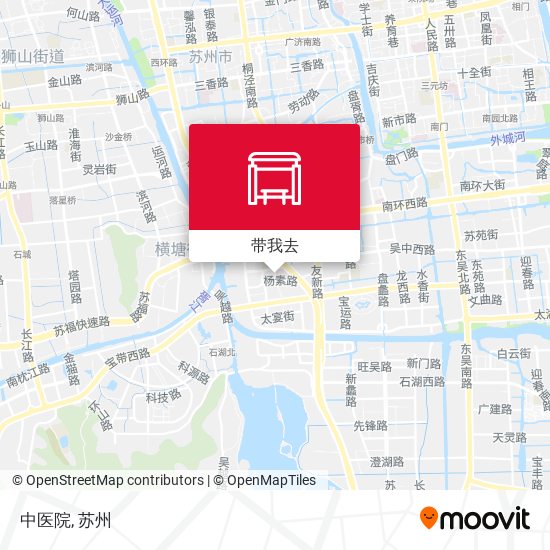 中医院地图