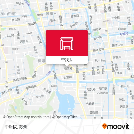 中医院地图
