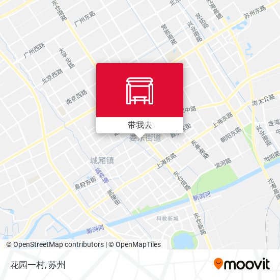 花园一村地图