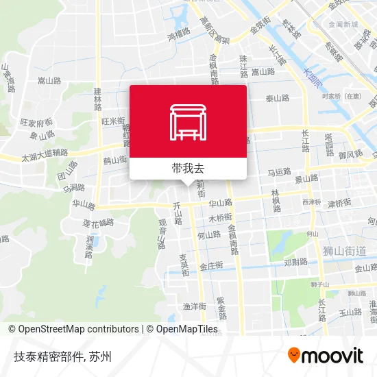 技泰精密部件地图