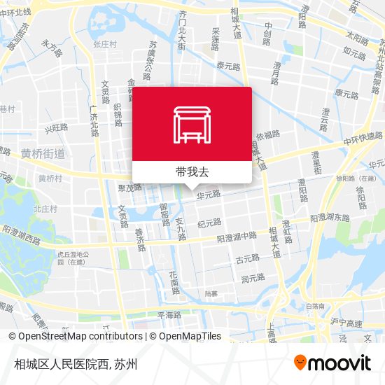 相城区人民医院西地图