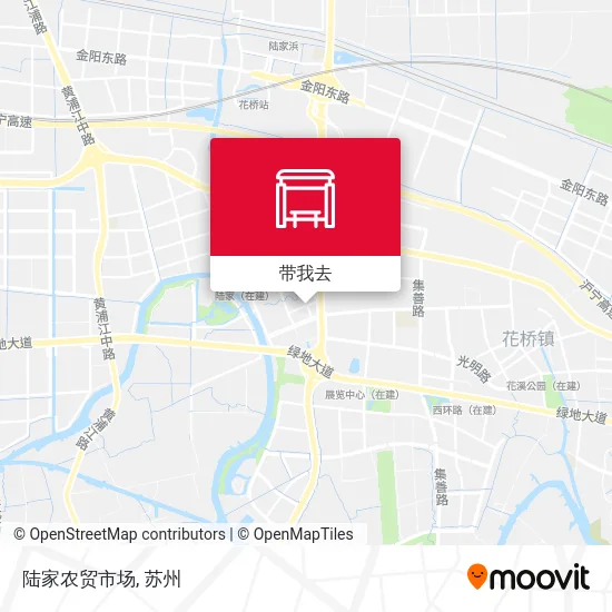 陆家农贸市场地图