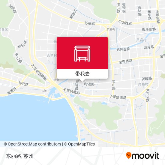 东丽路地图