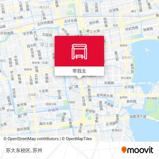 苏大东校区地图