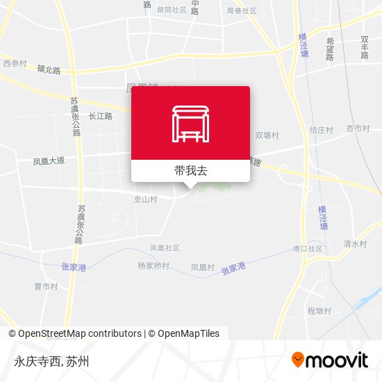永庆寺西地图
