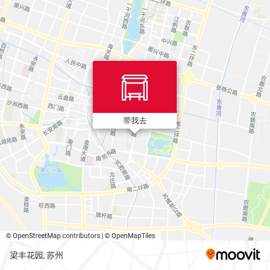 梁丰花园地图