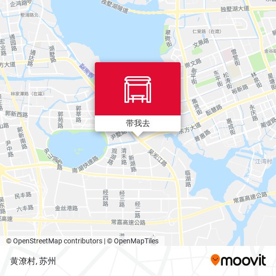 黄潦村地图