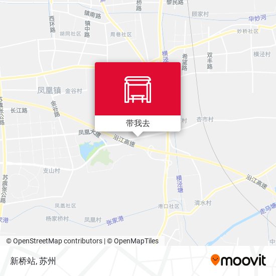 新桥站地图
