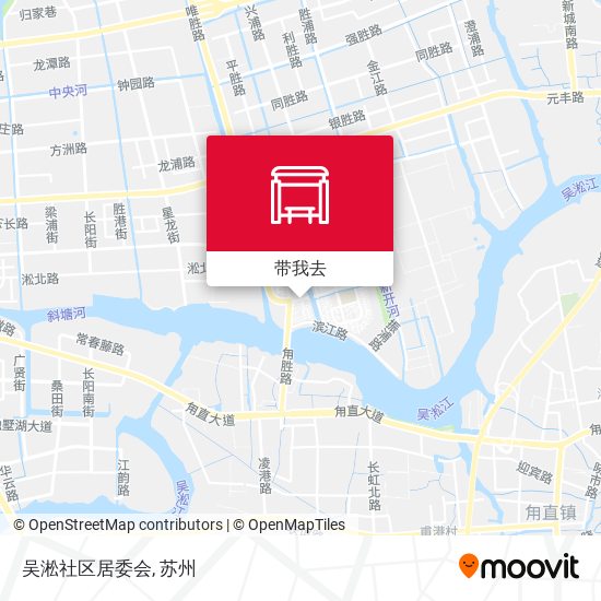 吴淞社区居委会地图