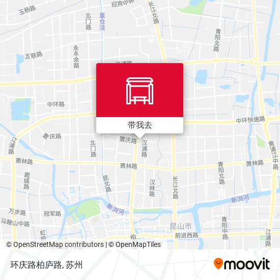 环庆路柏庐路地图