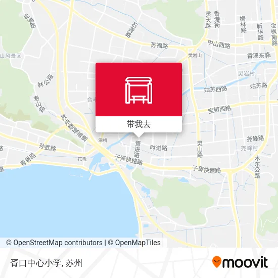 胥口中心小学地图