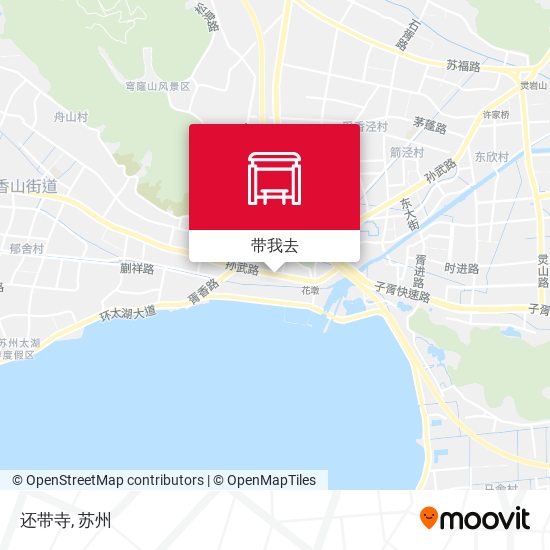 还带寺地图