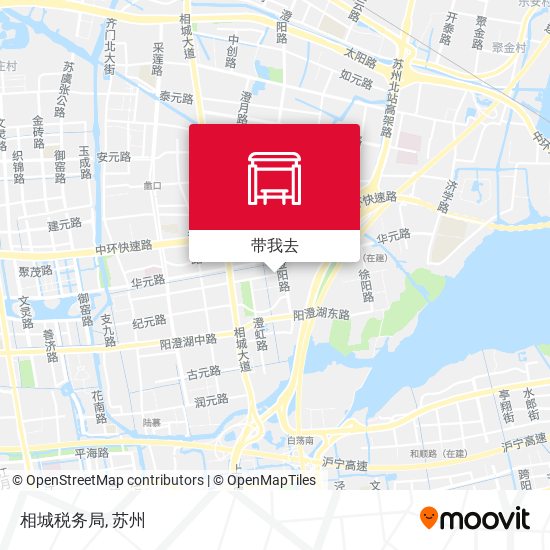 相城税务局地图