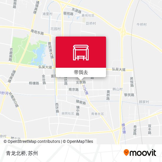 青龙北桥地图