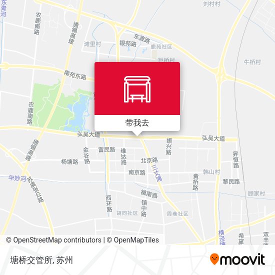 塘桥交管所地图