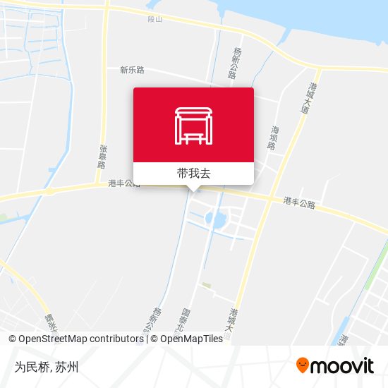 为民桥地图