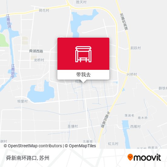 舜新南环路口地图