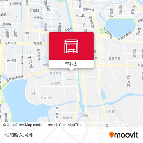清阳路东地图