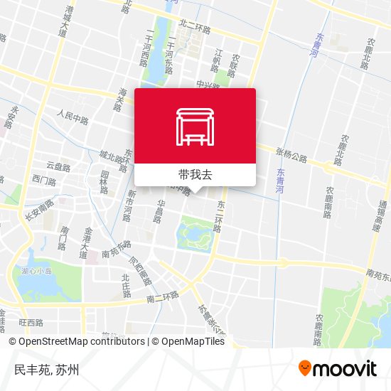 民丰苑地图