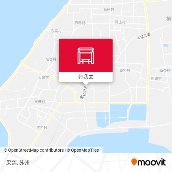 采莲地图