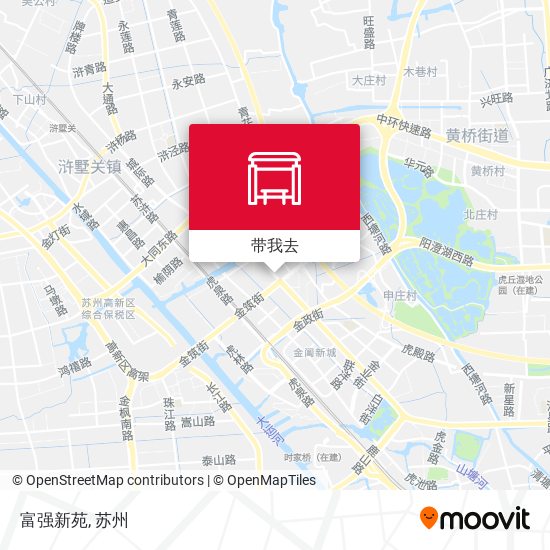 富强新苑地图