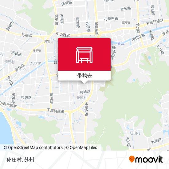 孙庄村地图