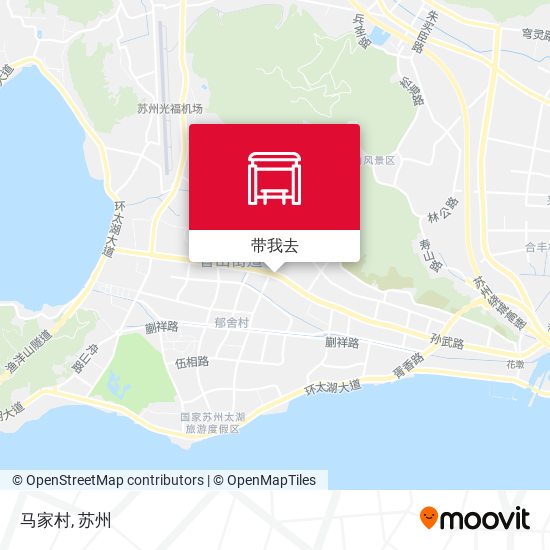 马家村地图
