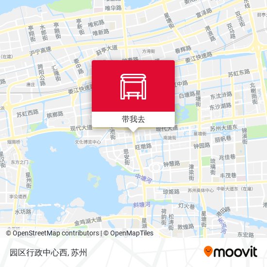 园区行政中心西地图