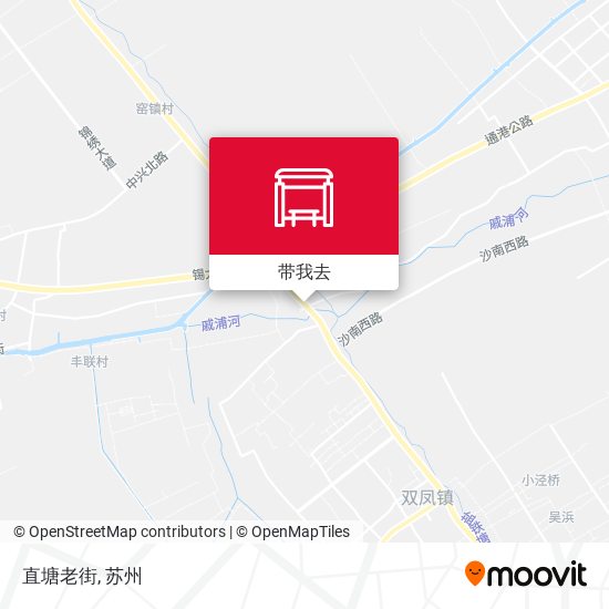 直塘老街地图