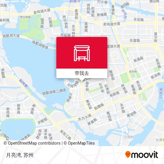 月亮湾地图