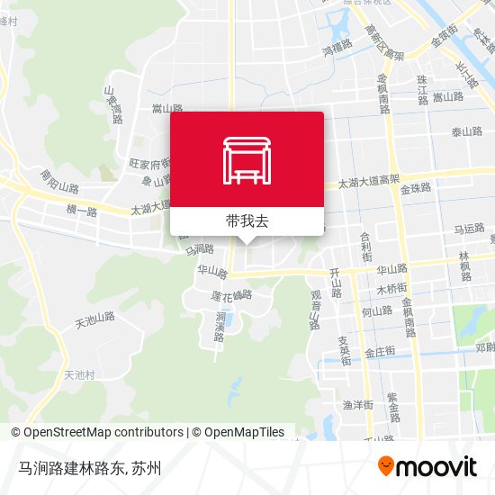 马涧路建林路东地图